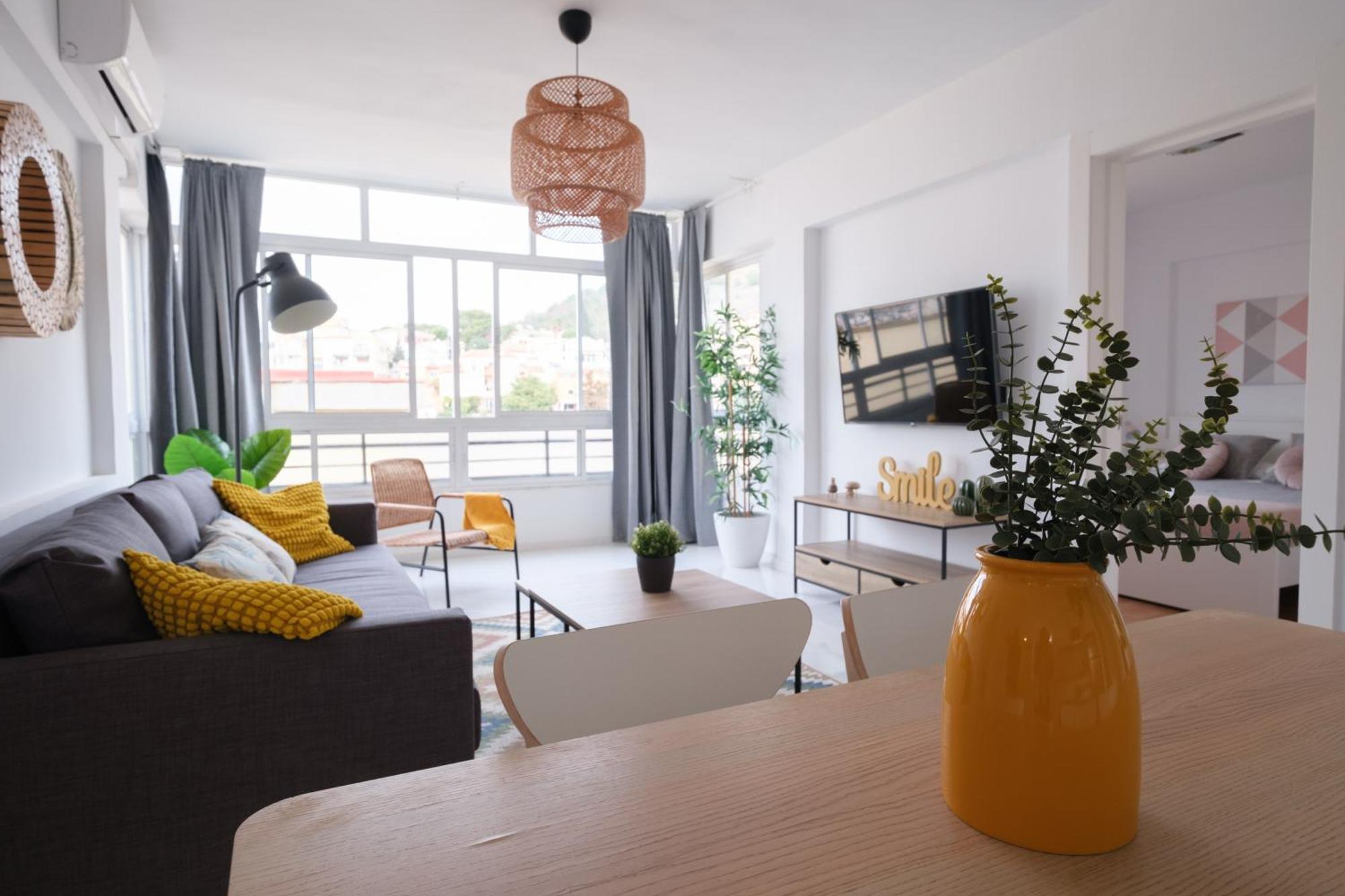 Wonderful Central Apartment Panoramics Views Wifi มาลากา ภายนอก รูปภาพ