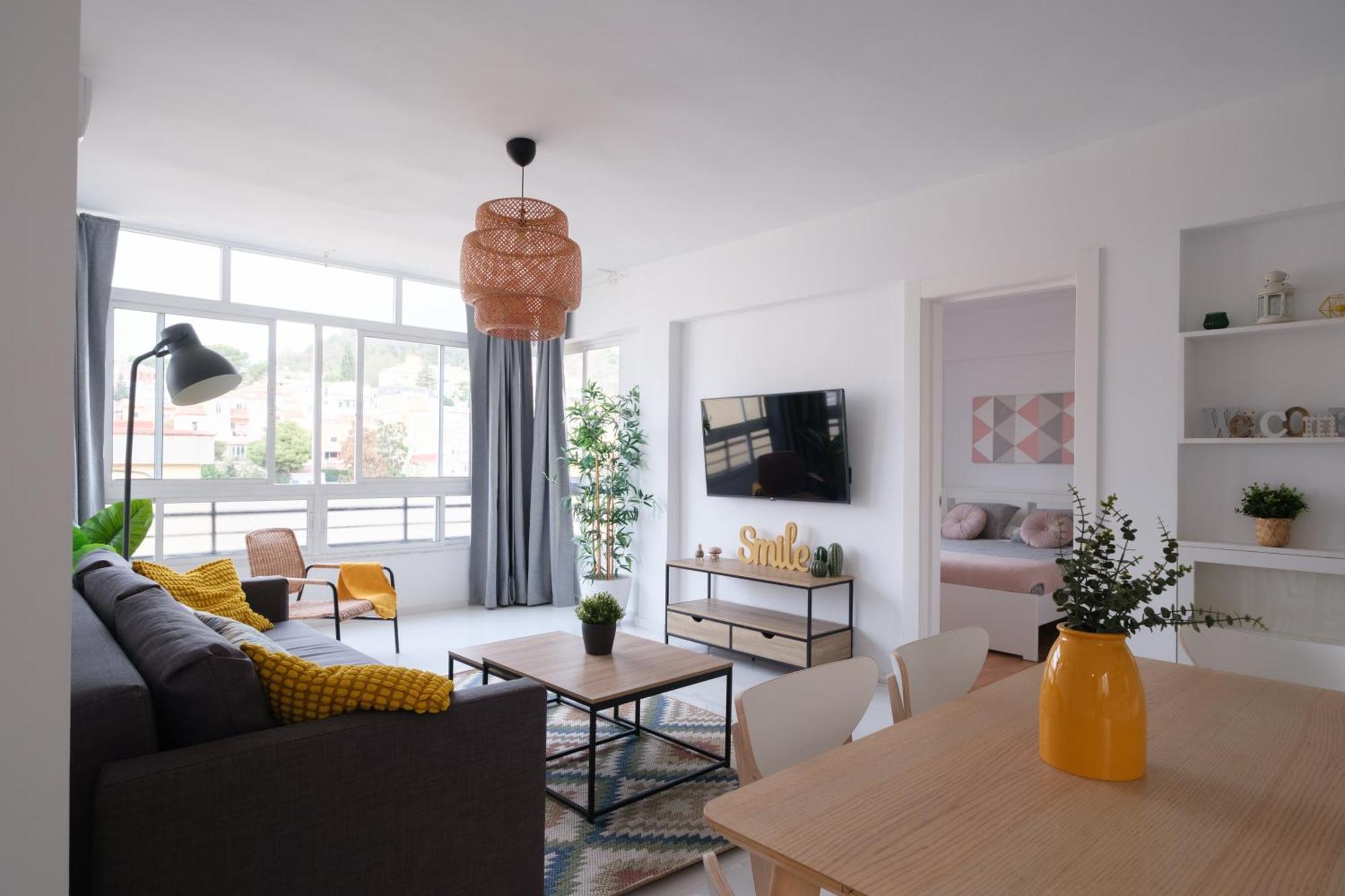 Wonderful Central Apartment Panoramics Views Wifi มาลากา ภายนอก รูปภาพ