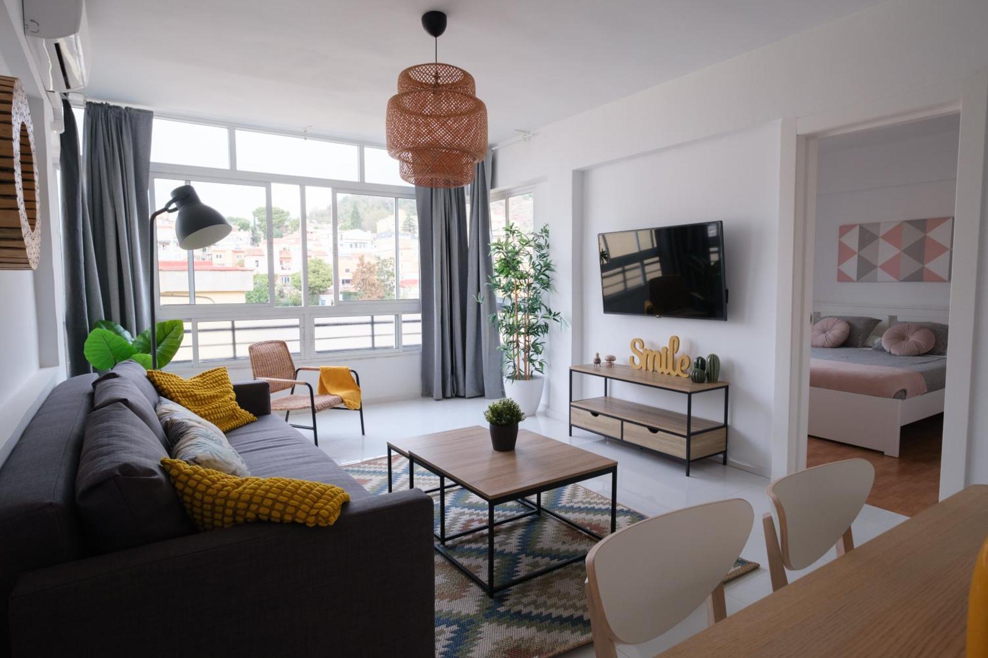 Wonderful Central Apartment Panoramics Views Wifi มาลากา ภายนอก รูปภาพ