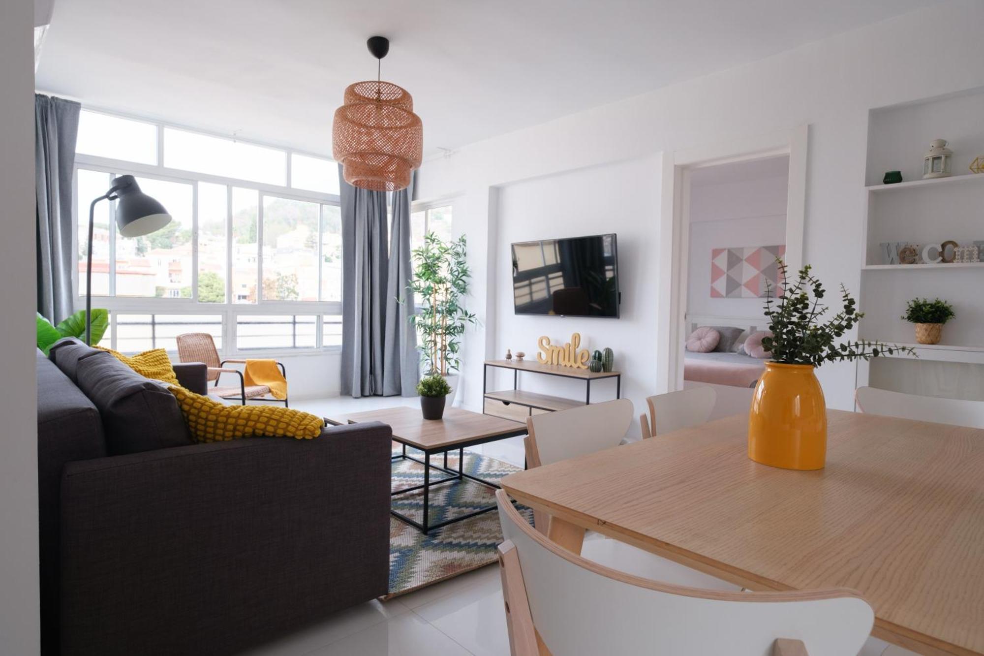 Wonderful Central Apartment Panoramics Views Wifi มาลากา ภายนอก รูปภาพ